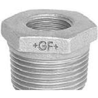 +GF+ Nippelmuffe galvaniseret koncentrisk 1/4 x 1/8
