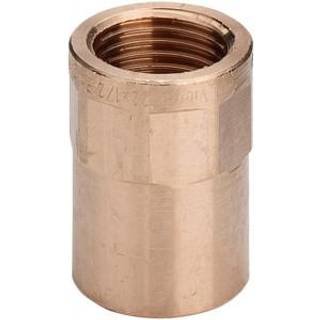 Viega Overgang muffe/muffe 10 mm x 1/2" rødgods