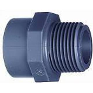 GF PVC Overgangs-muffenippel 50/63 mm - 2''