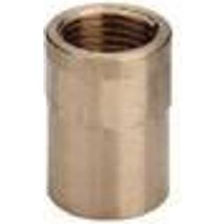 Lodde overgangsmuffe 3/4" - 28 mm med rørgevindmuffe og loddemuffe