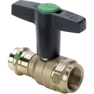 Viega Easytop kuglehane 28 mm x 1" rødgods