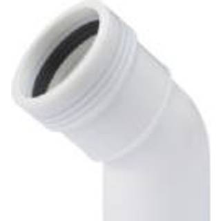 Wavin Htp Bøjn 45Gr 40Mm M/1Mf Hvid