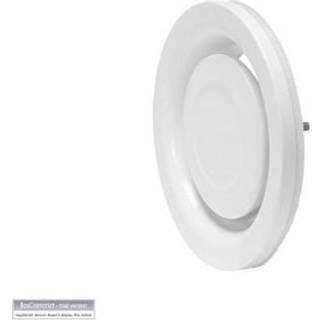Lindab kontrolventil udsugning RAL9003 | KU - Ø 200
