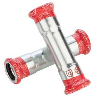 FZ press kryds 22-15mm. Til varmesystemer. M-bakke