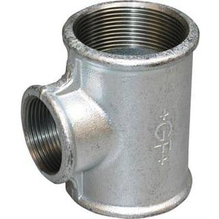+GF+ tee 90° galvaniseret reduceret 2 1/2-3/4''