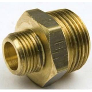 Brystnippel 1.1/2"-3/4" messing