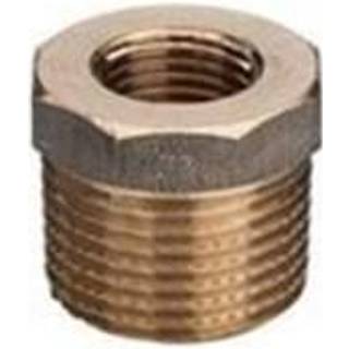 Viega Nippelmuffe 2 1/2" x 2" rødgods