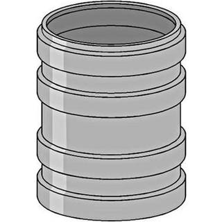 Friaphon Ø78 mm Dobbeltmuffe M/Ekspansion