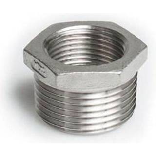 Nippelmuffe rustfri 20 bar 11/2x1"