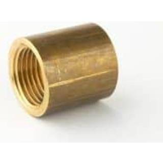 Muffe 1/2" Forkromet messing