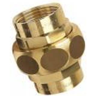 PURAFIT union 3/4'' muffe/muffe. Med pakning. Siliciumbronze. Blyfri.