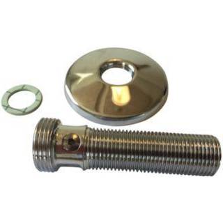 tilgangsstykke 3/4''x1/2'' 85 mm med afspærring, pakning, roset, Til brus.
