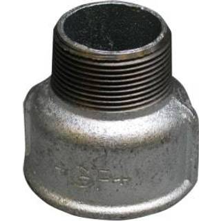 GF  spidsmuffe galv. 2x1 1/4