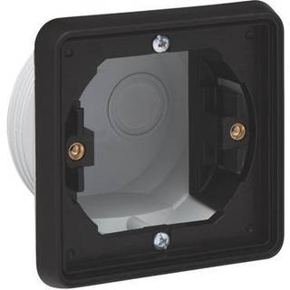 NIKO Indmuringsdåse 1-modul, sort 761-73000