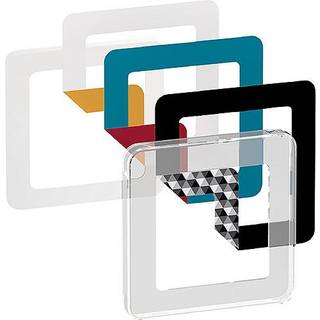 Fuga choice design + ramme 1 modul transparent + 6 farver