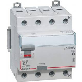 Legrand DX³ RCCB fejlstrømsafbryder 63A 4pol 300mA type-A-S 4M 10KA