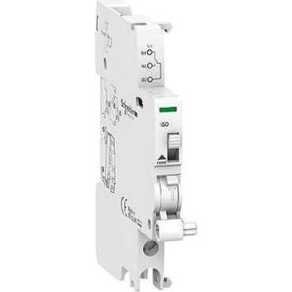 Schneider Acti9 alarmkontakt til fejlindikation iSD 415VAC/130VDC 1NO + 1NC, enkelt tilslutning i top. Bredde, 9mm
