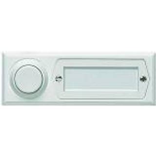 Grothe 51013 Ringeklokke med navneskilt Enkel Hvid 12