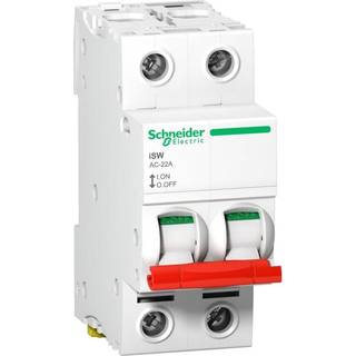 Schneider Electric Acti9 lastadskiller isw 2p 40a 415vac 36mm