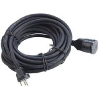 Kabelsæt slagfast DK stik 250V 13A 3G1,5mm2 20m