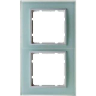Berker Ramme 2 modul b.7 glas hvid