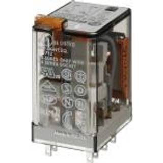 Finder Stikbensrelæ 2c/o 10a 12vac