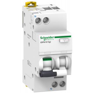 Schneider Kombiafbryder 10 A C-karakteristik 10mA kl A 6kA, 230 V AC B:36 mm