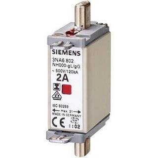 Siemens Nh-sikring nh00 80a gl/gg 500v, 3na6824