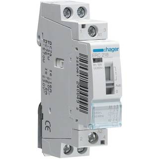 HAGER Relæ 16A 1 sl+1 br 12VAC 1M ERL218