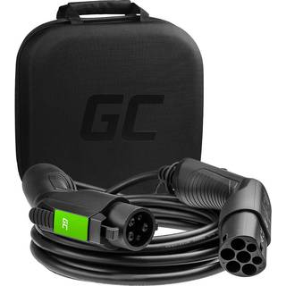 GREENCELL Ladekabel Elbil EV19 Typ1 7m 3.6kW 16A 1-FAS Sort IP55