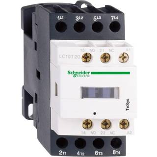 Schneider Electric Kontaktor 25A AC1 4 polet 1 slutte 1 bryde 24DC LC1DT25BD