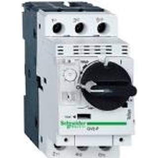 Schneider TeSys GV motor automatsikring GV2P32, termisk magnetisk, 24-32A 15kW@400V Icu50kA, drejegreb