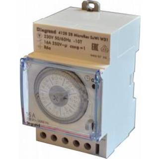 LEGRAND MicroRex Auto SuWi QW31 Analog Ugeur 16A 1-Skiftekontakt 3M