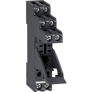 2Co Separat Sokkel Med Clips Schneider Electric