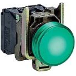 Schneider Electric Lampe komplet grøn 24 v ac/dc med led uden trafo