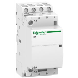 Schneider Electric Kontaktor ict 25a 4no 24vac modulkontaktor, bredde 36mm