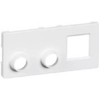 LK Fuga antenneudtag tangent - TV/R/RJ45 - Hvid