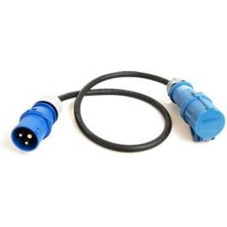 CEE forlængerkabel 16A IP44 3x1,5mm² - 10 meter