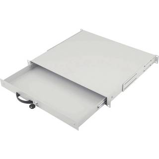 Digitus DN-19 KEY-1U 19 tommer Netværksskab-skuffer 1 U Gråhvid (RAL 7035)