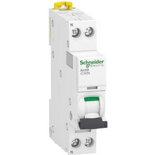 SCHNEIDER AUTOMATSIKRING C10A 1P+N 10KA 1M A9P54610