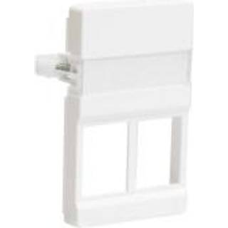 Belden Outlet 2xrj45 50x77mm gray cdt design f