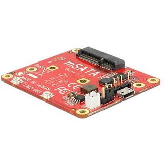 DELOCK 62648 -Raspberry mSATA-modul ,Type Micro-B, ink. monteringssats