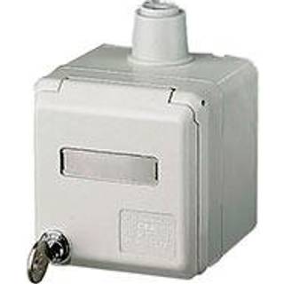Mennekes CEE stikdåse udvendig 3 polet 16A 230V IP44 4162