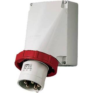 Mennekes CEE vægindtag 5 polet 63A 400V IP67 6H