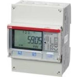 ABB El-måler 3 faset 65A mp. med udgang m-bus