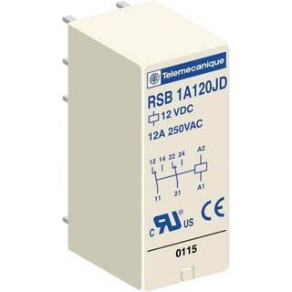 Schneider Electric Stikbensrelæ 1C/O 12A 230VAC