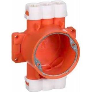 Jo-el Loftsdåse F/pladloft Orange/hvid - 504R42211L