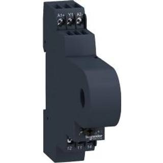 Schneider Zelio kontrolrelæ for måling af overstrøm med strømtransformer 2..20A 1 C/O 5A 24-240 VAC/DC