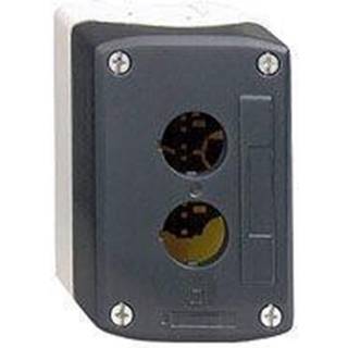 Schneider Electric Trykknapbox tom m/1 hul grå/sort UL/CSA