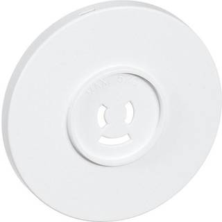 Afdækning Ø80 F/Lampestikk.Hvid Lauritz Knudsen